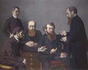 Felix Vallotton The Five Painters oil painting